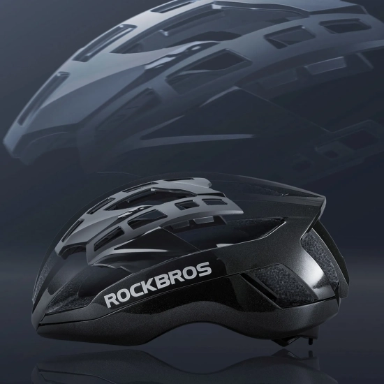 ROCKBROS Kask ochronny na rower hulajnogę LK-79 58-62 cm - czarny
