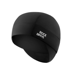 ROCKBROS Czapka rowerowa zimowa dwustronna rozmiar 54-61 cm - czarna