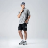 ROCKBROS Szorty spodenki sportowe z paskiem rozmiar M - czarne