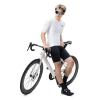 ROCKBROS Koszulka rowerowa z krótkim rękawem rozmiar XXXL - biała