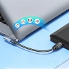 WOZINSKY Adapter przejściówka kątowa boczna USB-C 40Gb/s 240W 8K OTG