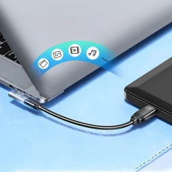WOZINSKY Adapter przejściówka kątowa boczna USB-C 40Gb/s 240W 8K OTG