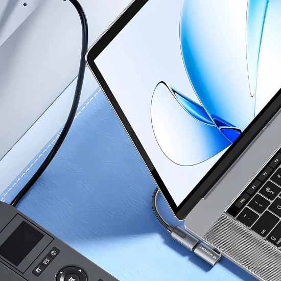WOZINSKY Adapter przejściówka kątowa boczna USB-C 40Gb/s 240W 8K OTG