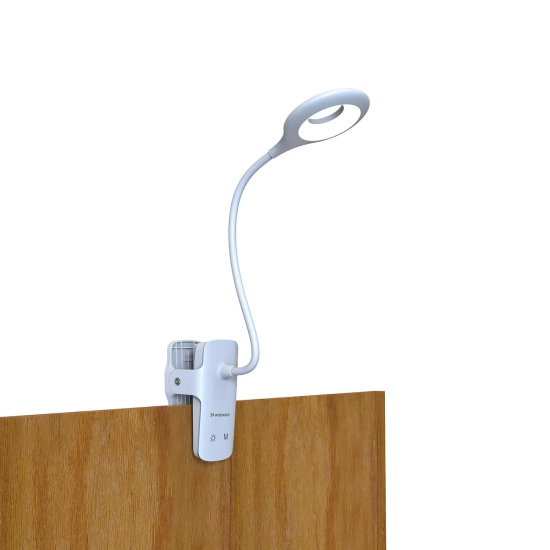 WOZINSKY Mini lampka bezprzewodowa LED do czytania z klipsem kablem USB-C