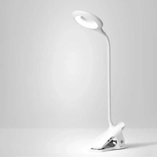 WOZINSKY Mini lampka bezprzewodowa LED do czytania z klipsem kablem USB-C
