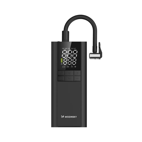 Kompresor Wozinsky WPEP-8000 150 PSI 8000 mAh czarny