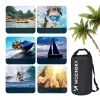WOZINSKY Worek torba wodoodporna outdoor na kajak SUP 20l - czarny