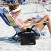 WOZINSKY Saszetka nerka wodoodporna PVC na telefon dokumenty - czarna