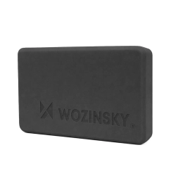 WOZINSKY Kostka do jogi pilatesu i ćwiczeń rozciągających - czarna