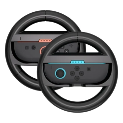 HURTEL Kierownica wyścigowa do kontrolera Joy-Con Nintendo Switch 2 czarna