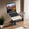 WOZINSKY Podstawka stojak obrotowy pod laptopa tablet - czarny