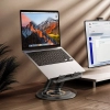 WOZINSKY Podstawka stojak obrotowy pod laptopa tablet - czarny