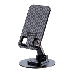 WOZINSKY Podstawka stojak stabilny pod telefon tablet - czarny