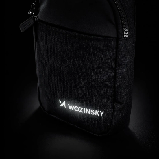 WOZINSKY Mini saszetka na ramię wodoodporna dwukomorowa na telefon unisex