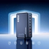 WOZINSKY Stacja ładująca biurkowa 3x USB-A 5x USB-C GaN QC3 440W - czarna