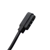 HURTEL Ładowarka magnetyczna 2-pin 2.8 mm do smartwatchy 60 cm - czarna