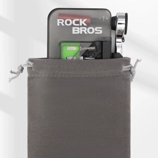 ROCKBROS Zestaw narzędzi rowerowych multitool z mini grzechotką i bitami
