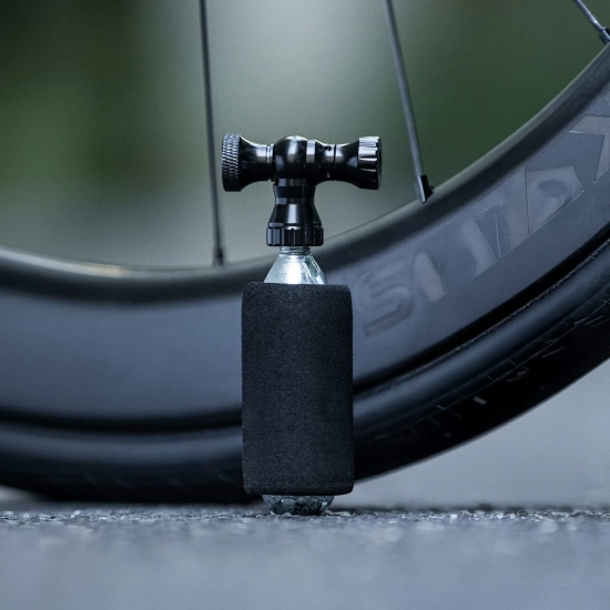 ROCKBROS Pompka rowerowa CO2 głowica zawór ze stopu aluminium bez naboju