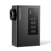 ROCKBROS Pompka akumulatorowa kompresor LED 420mAh 120 psi - czarna