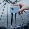 ROCKBROS Pompka akumulatorowa kompresor LED 420mAh 120 psi - czarna