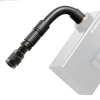 ROCKBROS Pompka akumulatorowa kompresor LED 420mAh 120 psi - czarna