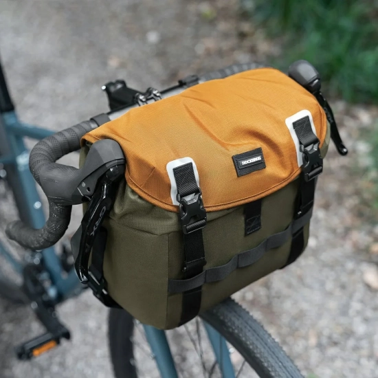 ROCKBROS Torba sakwa rowerowa na kierownicę wodoodporna 13.5-24L