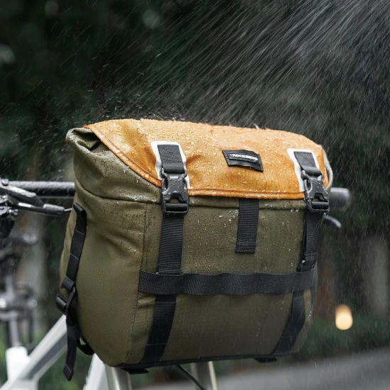 ROCKBROS Torba sakwa rowerowa na kierownicę wodoodporna 13.5-24L
