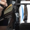 ROCKBROS Torba rowerowa na górną rurę ramy 0.25L - zielono pomarańczowa