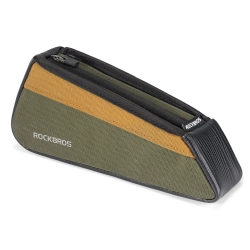 ROCKBROS Torba rowerowa na górną rurę ramy 0.25L - zielono pomarańczowa