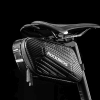ROCKBROS Torba rowerowa podsiodłowa o sztywnej konstrukcji 1.5L - czarna