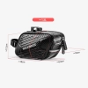ROCKBROS Torba rowerowa podsiodłowa o sztywnej konstrukcji 1.5L - czarna