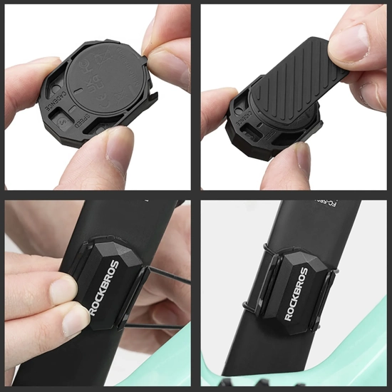 ROCKBROS Czujnik rowerowy 2w1 prędkości lub kadencji ANT+ Bluetooth