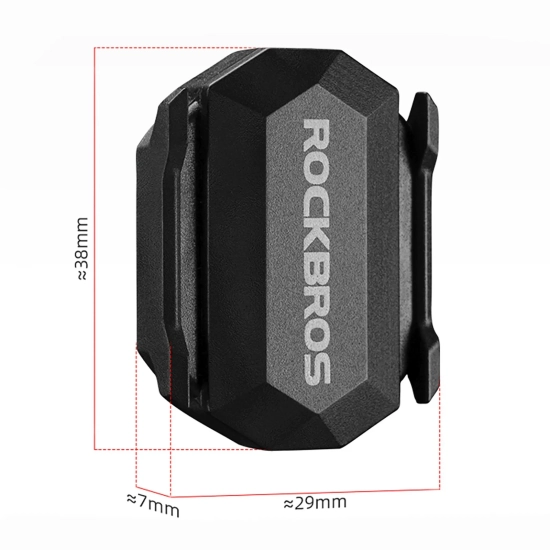 ROCKBROS Czujnik rowerowy 2w1 prędkości lub kadencji ANT+ Bluetooth