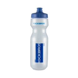 ROCKBROS Bidon rowerowy butelka 750 ml - przezroczysto niebieska
