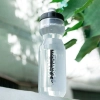 ROCKBROS Bidon rowerowy butelka 750 ml - przezroczysto czarna