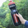 ROCKBROS Bidon rowerowy butelka 750 ml - czarno czerwona