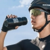 ROCKBROS Bidon rowerowy butelka na wodę napoje 600 ml - czarny