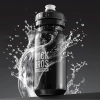 ROCKBROS Bidon rowerowy butelka na wodę napoje 600 ml - czarny