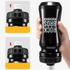 ROCKBROS Bidon rowerowy butelka na wodę napoje 600 ml - czarny