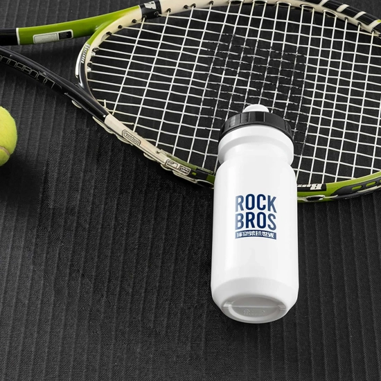 ROCKBROS Bidon rowerowy butelka na wodę napoje 600 ml - biały