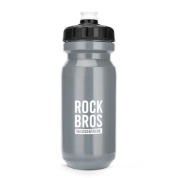 ROCKBROS Bidon rowerowy butelka na wodę napoje 600 ml - szary