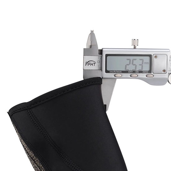 ROCKBROS Noski na buty wiatroodporne docieplające 36-42 cm - czarne