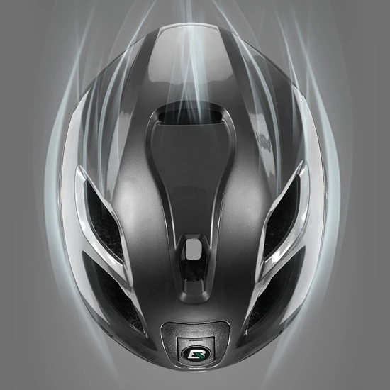 ROCKBROS Kask rowerowy ze zintegrowanym oświetleniem wielokierunkowym