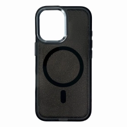 HURTEL Etui pokrowiec na Samsung Galaxy A57 Glitter Case MagSafe - czarny