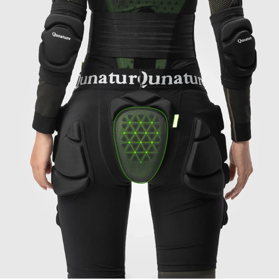 Qunature Ochraniacze bioder spodenki na narty snowboard łyżwy Advanced