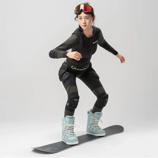 Qunature Ochraniacze bioder spodenki na narty snowboard łyżwy Advanced