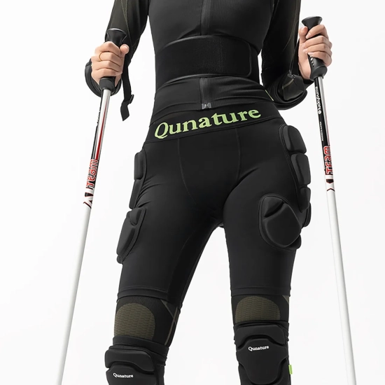 Qunature Ochraniacze bioder spodenki na narty snowboard łyżwy Advanced