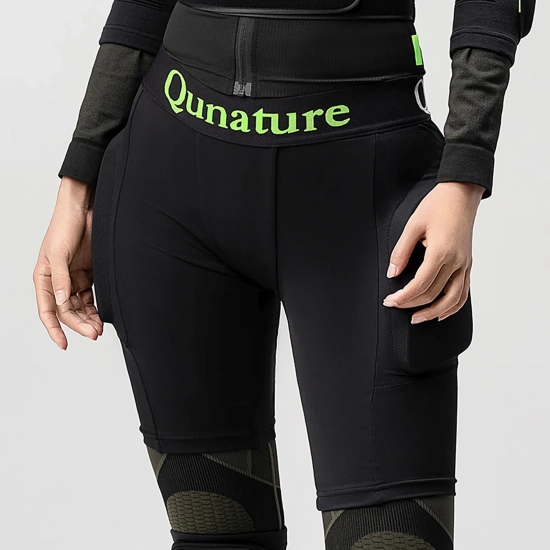Qunature Ochraniacze bioder narciarskie na snowboard łyżwy Basic rozmiar L