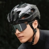 ROCKBROS Kask rowerowy lekki regulowany 58-62 cm - czarny