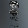 ROCKBROS Kask rowerowy lekki regulowany 58-62 cm - czarny